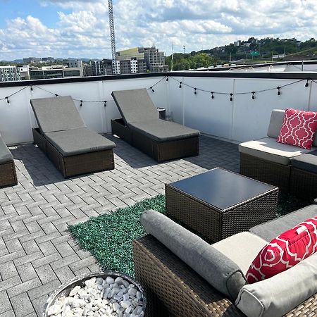Luxury Townhome Skyline Views Mins To Dt Nashville Exterior foto