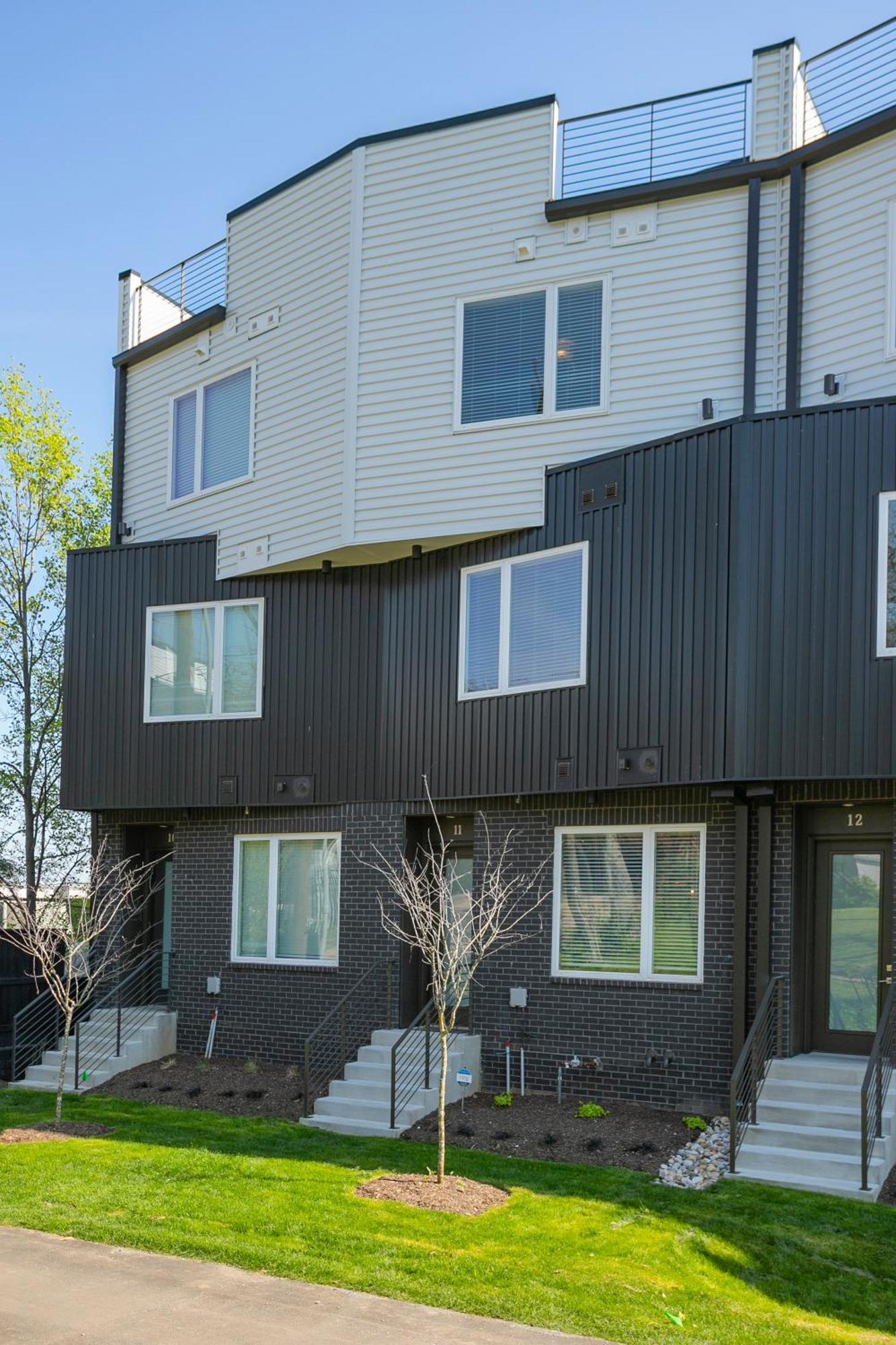 Luxury Townhome Skyline Views Mins To Dt Nashville Exterior foto